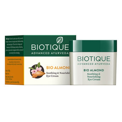 ALMOND UNDER EYES CREAM Biotique Ayurveda à la source